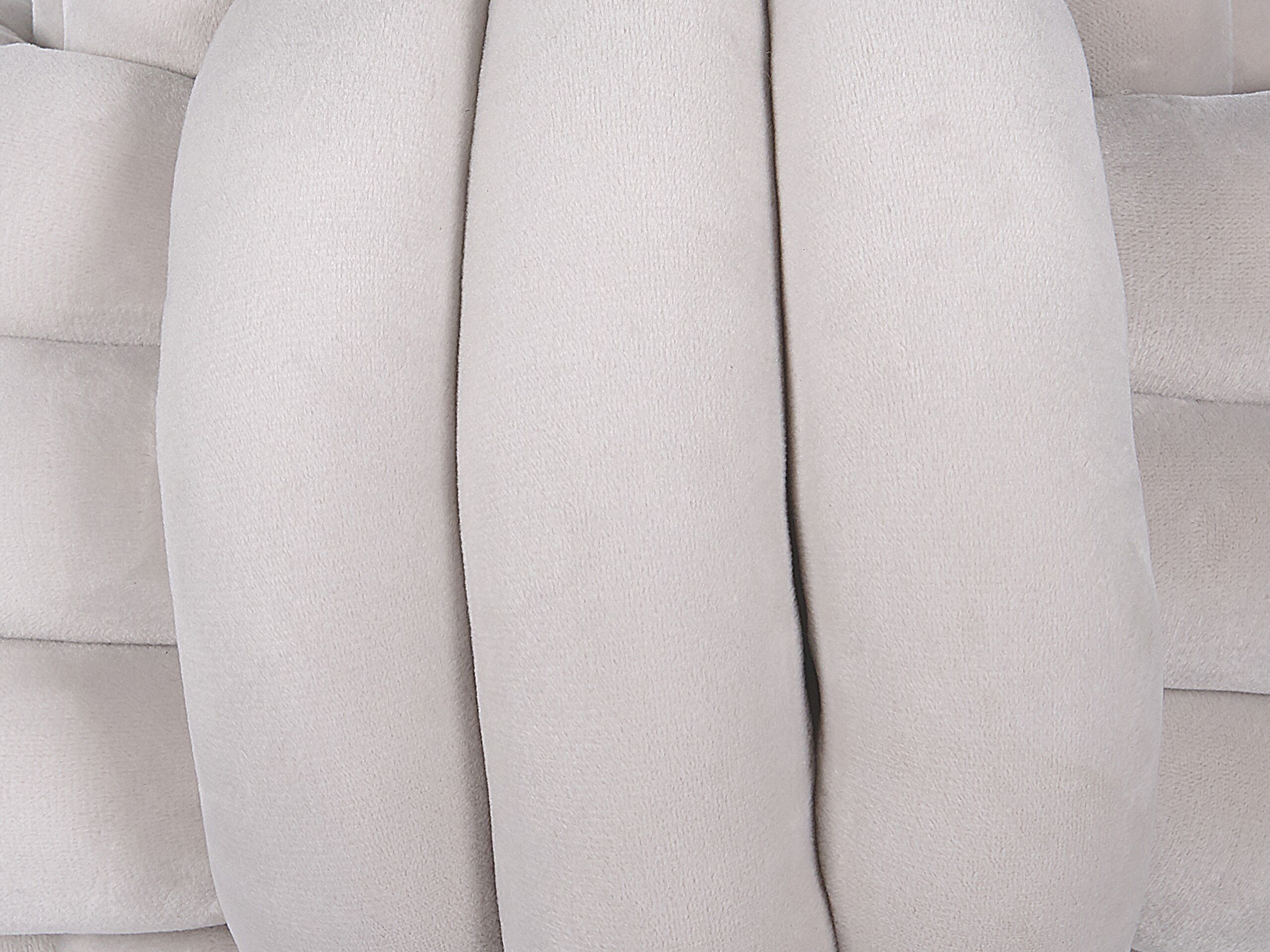 Cuscino decorativo MALNI Velluto 30 x 30 cm Grigio chiaro Tinta unita - 5