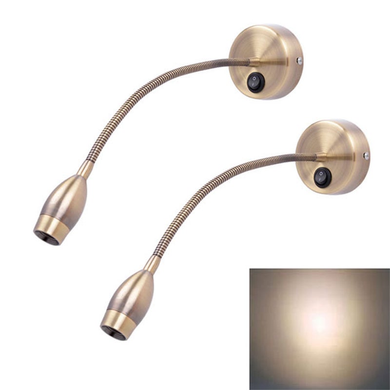 Lampe De Chevet LED Murale, Col De Cygne Réglable, 3W 4000K, Angle D Pour Chambre 2 Pieces 96221503