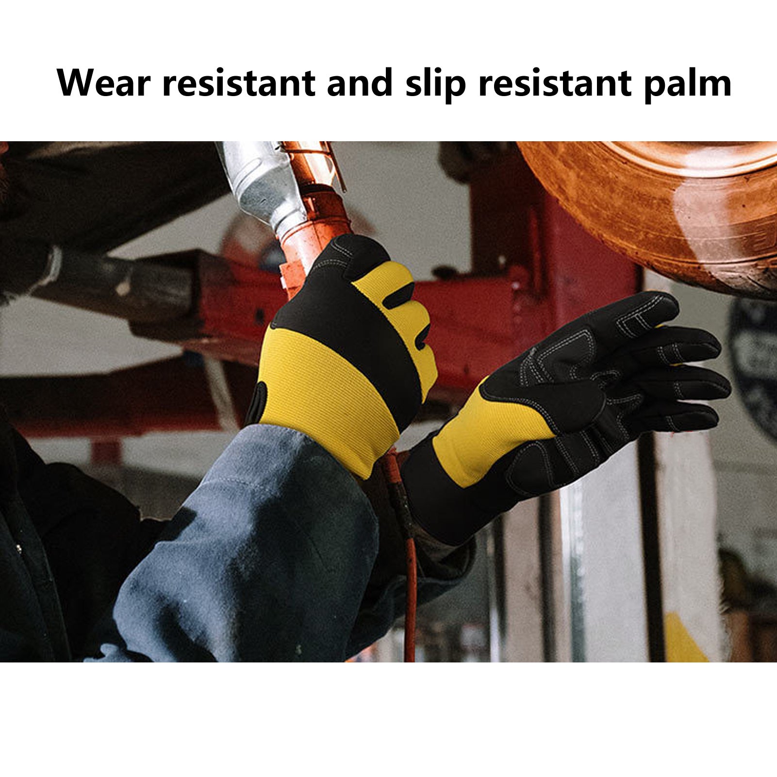 Gants de travail de jardinage, écran tactile, gants de travail universels pour la plantation XL - 8