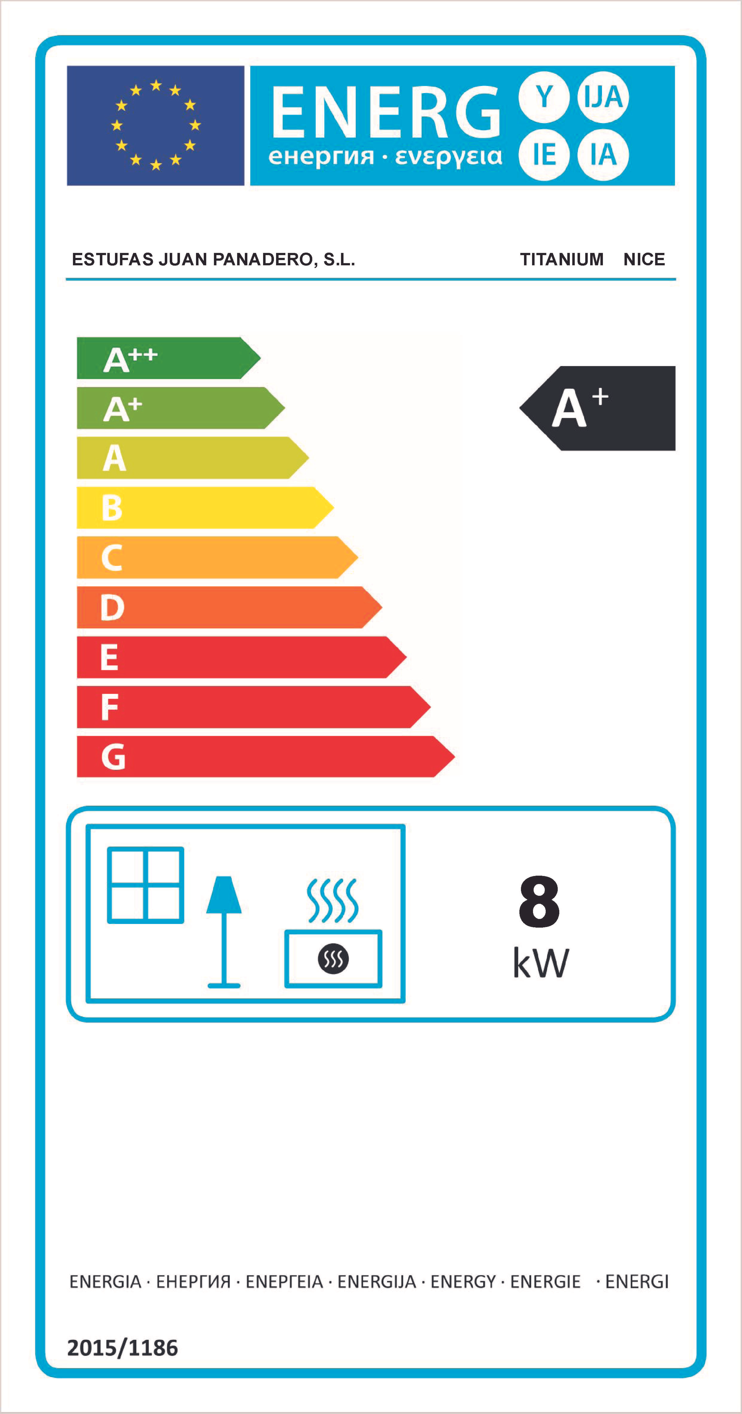 Estufa de leña con Horno Juan Panadero NICE 11 kw / Alto rendimiento 85 % / Triple combustion - 9