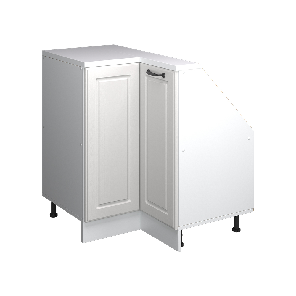 Armario Colgante De Cocina R-Line - Blanco/antracita, Medidas 40x60x31 Cm, Con Estante Interior, Fácil De Montar