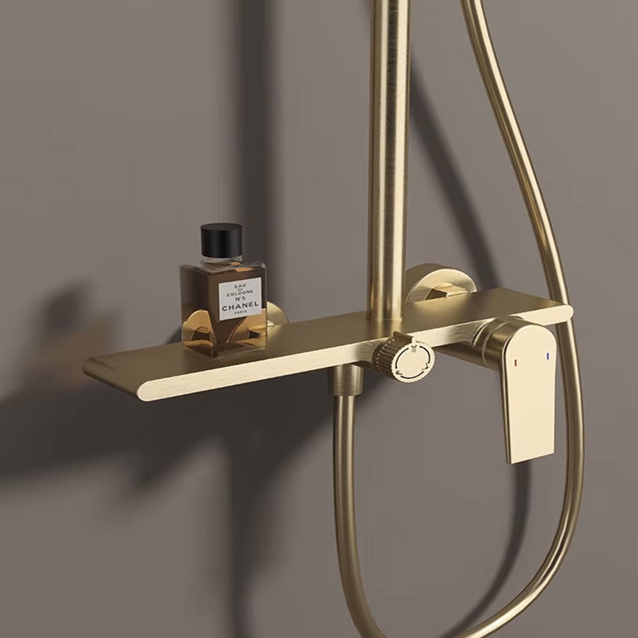 Colonne de douche dorée 3 fonctions, Valencia - 6