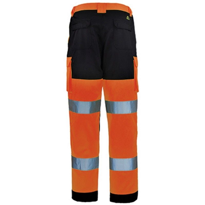 Pantalon PATROL orange HV/marine - COVERGUARD - Taille S - 2