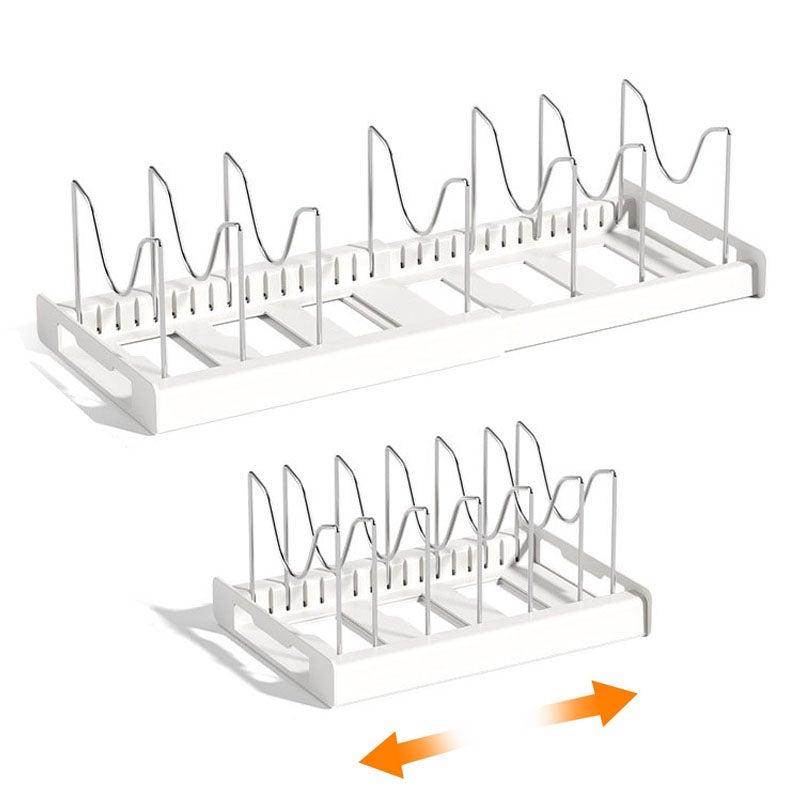 Porte-couvercle De Casserole Support Organisateur De Cuisine Support De Couvercle Pour Ustensiles De Cuisine Noir Taille 15 X 15 X 21 Cm 59716117