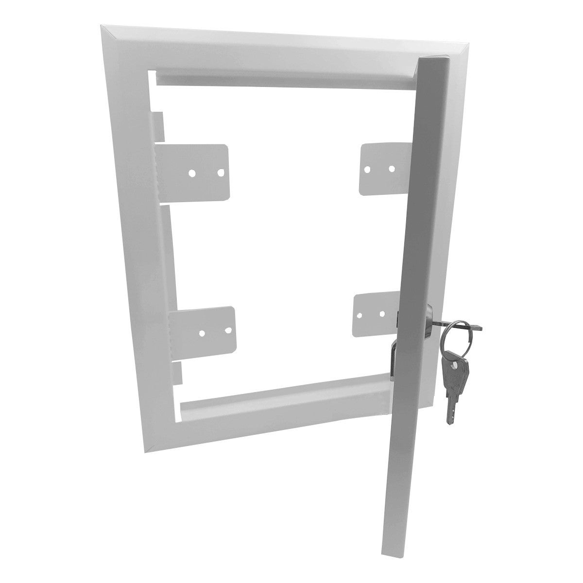 Trappe d'inspection métal à clé 300 x 400 mm - 3