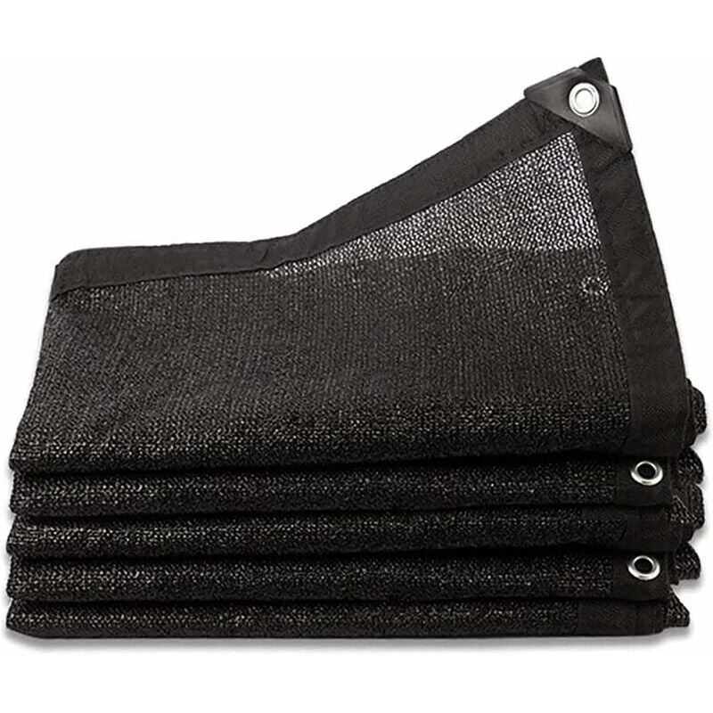 Markiza żagiel przeciwsłoneczny, wiatroszczelna siatka szklarniowa z przelotkami, odpowiednia do osłony roślin/szklarni/ogrodu (3x6m)