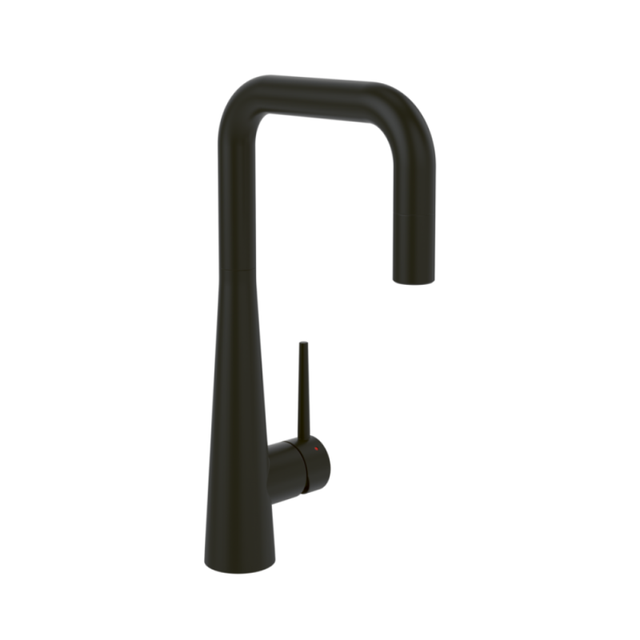 Robinet de cuisine avec douchette VILLEROY & BOCH Konic noir mat