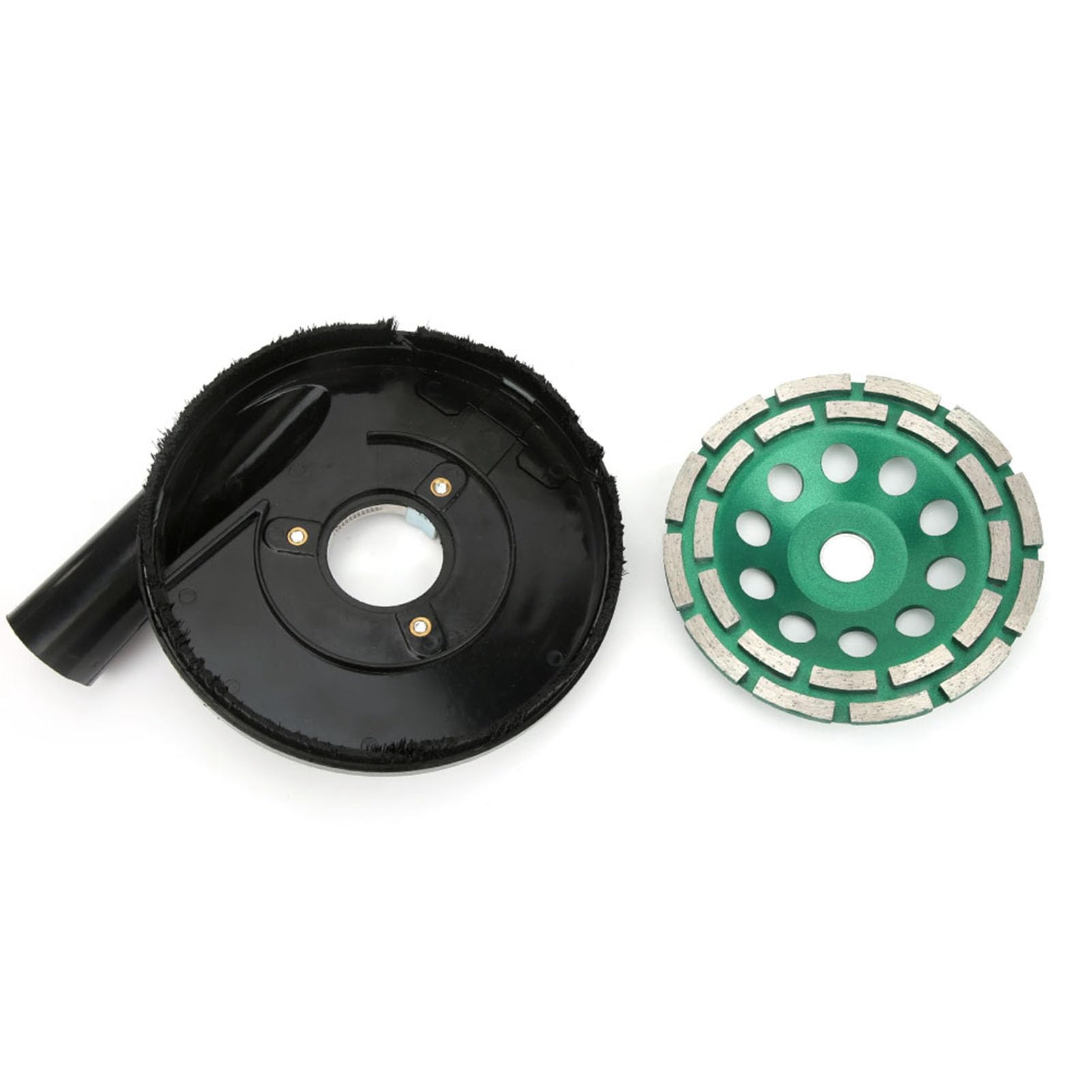 Capot de protection anti-poussière pour meuleuses d'angle de type 150, accessoires + meule - 2