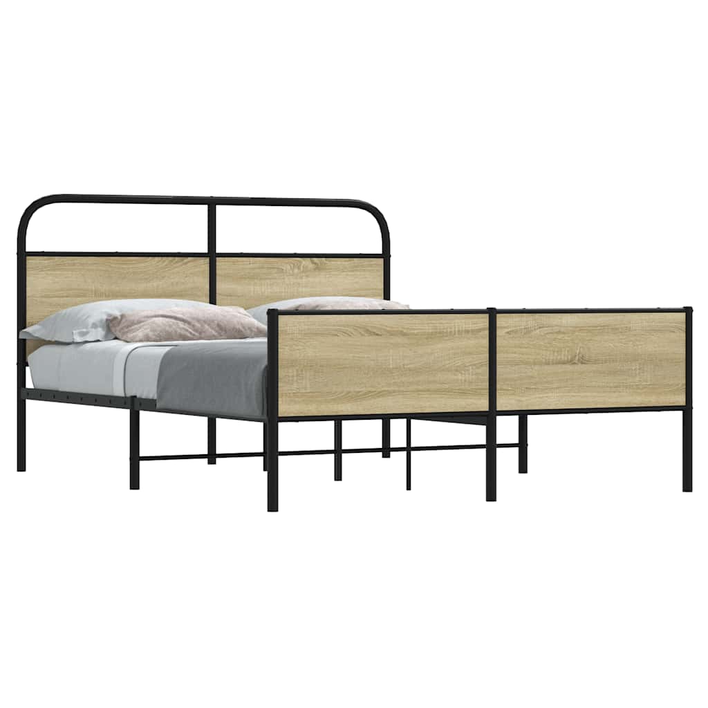 Estructura De Cama Sin Colchón Crema 140x200 Cm Tela VidaXL | Leroy Merlin