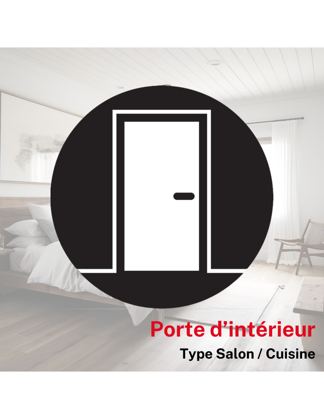 THIRARD - Serrure encastrable pour porte intérieure, axe 50mm, bouts ronds, epoxy noir - THIRARD - 3