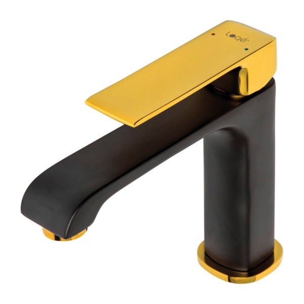 Bateria umywalkowa MAROKO MA 31 BL/GOLD czarno złota