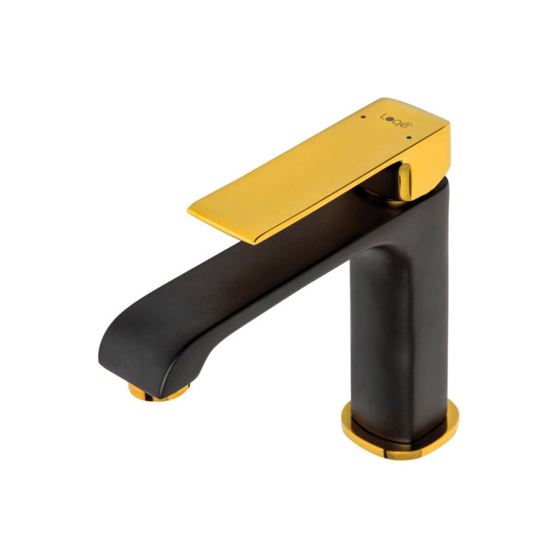 Bateria umywalkowa MAROKO MA 31 BL/GOLD czarno złota