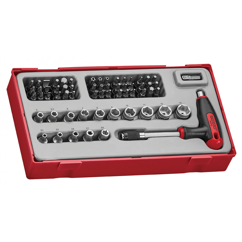 Set De Tournevis Torx En T Teng TTTX7 – 7 Pièces Avec Manche T Pour Prise En Main
