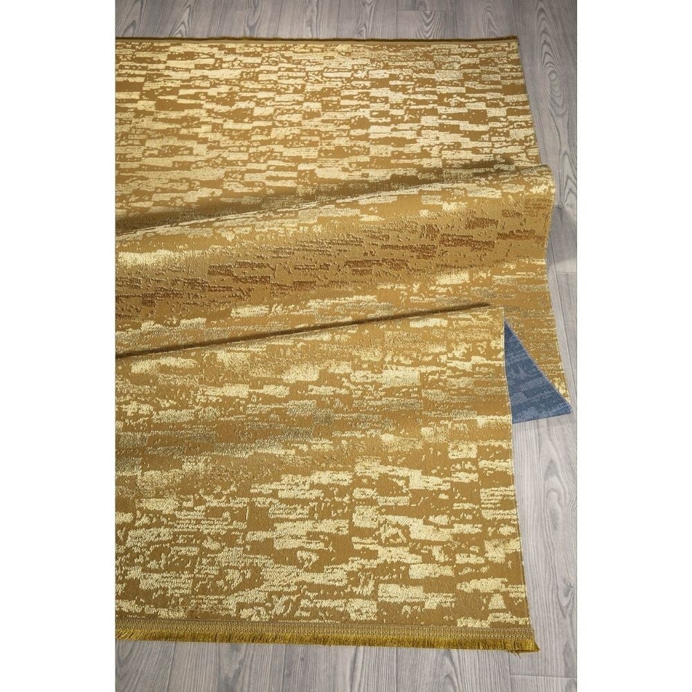 Tappeto antiscivolo superficie lucida Angel 160x230 colore oro - 2