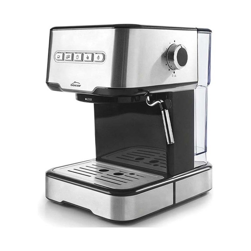 Cafetière Expresso Beko Avec Mousseur à Lait – 1200W, Acier Inox, 1 Ou 2 Tasses, Neuve