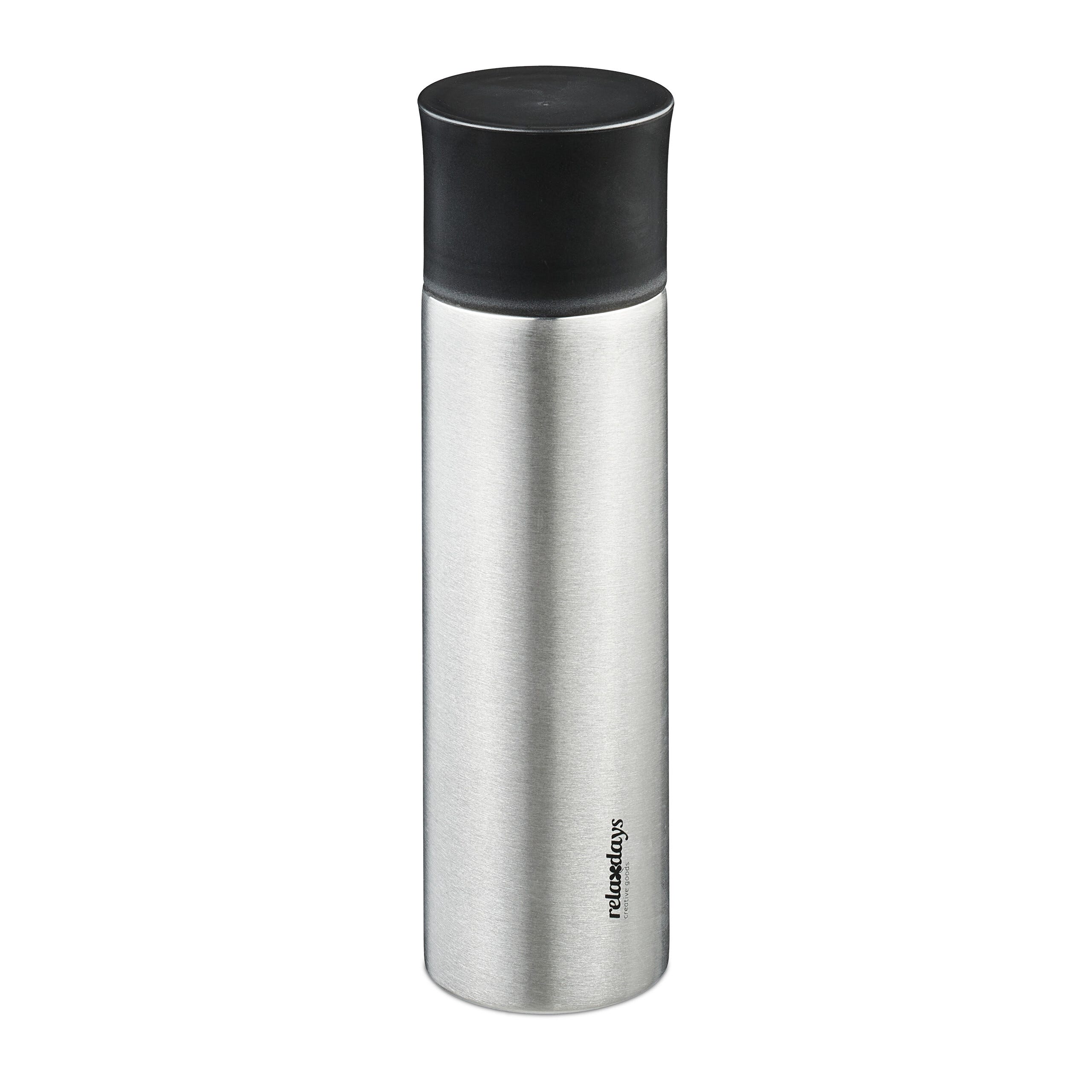Relaxdays Flasque, Lot de 3, Acier Inoxydable, 200 ML, Bouteille de Poche, Bouchon à vis, H x L x P : 12 x 9 x 2 cm, argenté Relaxdays Flasque, Lot de 3, Acier Inoxydable, 200 ML, Bouteille de Poche, Bouchon à vis, H x L x P : 12 x 9 x 2 cm, argenté
