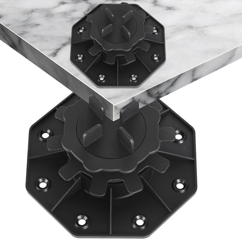 Lot de 100 plots réglables plot pour terrasse Plot terrasse dalle plots ...