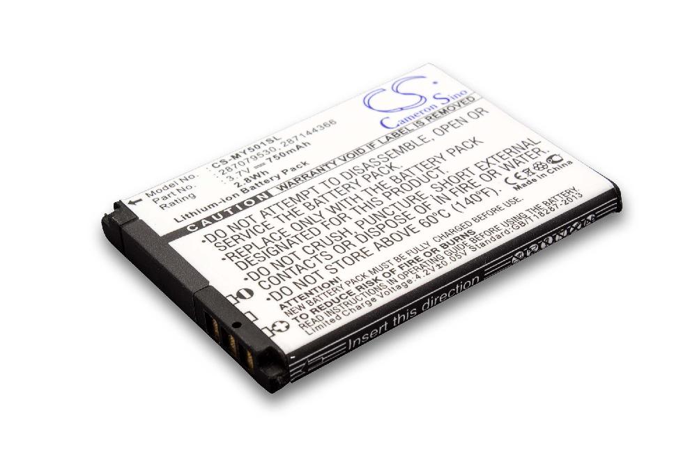 Vhbw 1x Batterie compatible avec Sagem MY-X5, MY-X3, MY-C5, MY-Q88, MY-X2-2, MY-X1 téléphone portable (950mAh, 3,7V, Li-ion) | Leroy Merlin