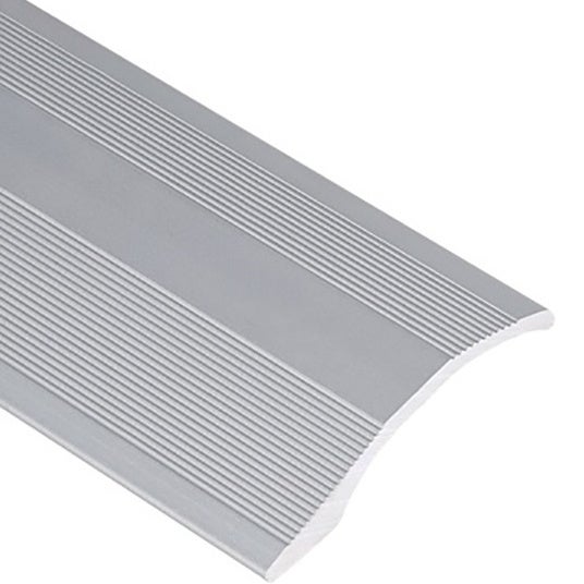 Barre de Seuil de porte Romus adhésif 100 cm - Couvre joint - Alu incolore ROMUS - 5