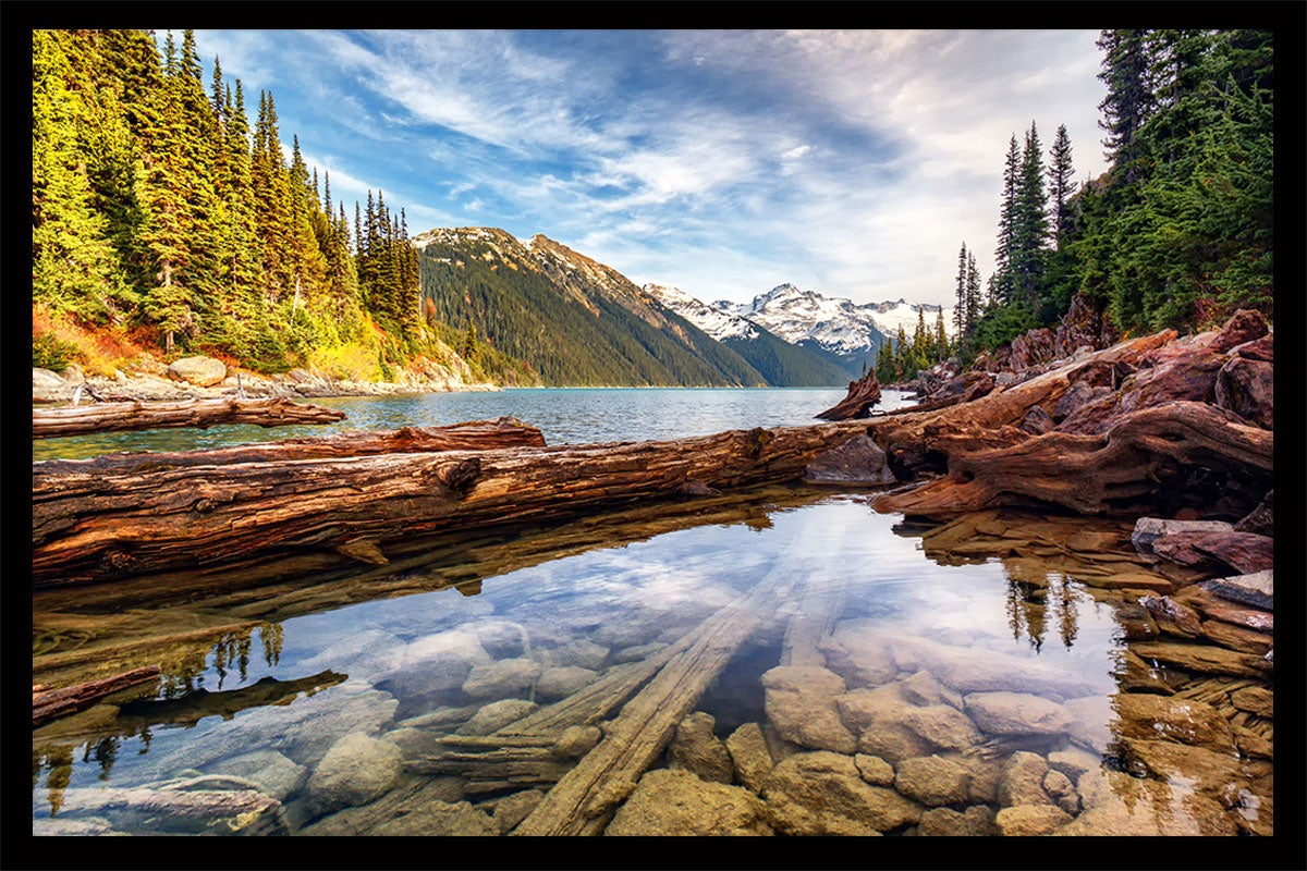 Poster decorativo paesaggio di montagna, 60x40cm - made in France - 5