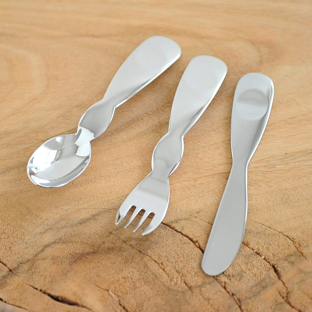 Set Posate Per Bambino Alessi Alessini - Acciaio Inox 18/10, Design Di Alessandro Mendini - Foto 13