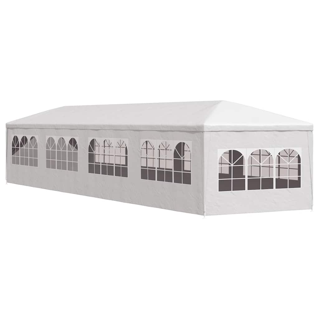 Tonnelle de Jardin 3x12 m Blanche – Grande Tente de Réception pour Événements et Extérieur - 6