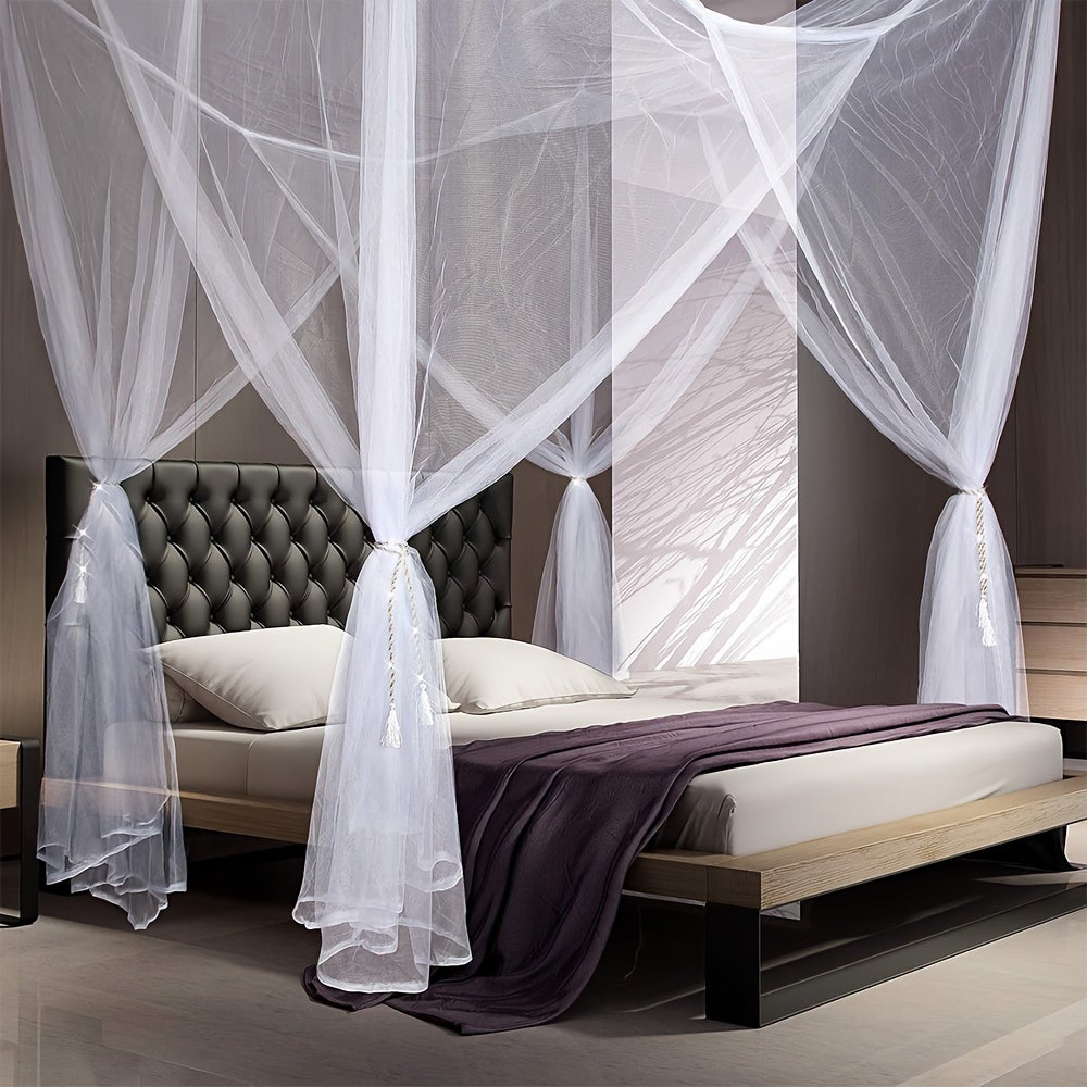 Mosquitera Para Cama Doble, Mosquitera Para Cama Con Dosel Mosquitera Universal Para Cama Doble En Tela De Tul Para Viajes Al Aire Libre 98854809