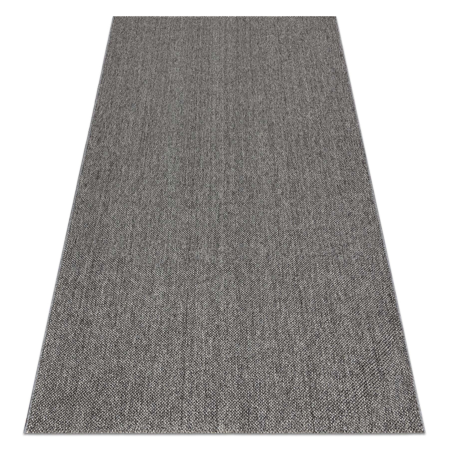 Dywan CASABLANCA LOOM szary pętelkowy, miękki indoor &amp; outdoor 100x200 cm