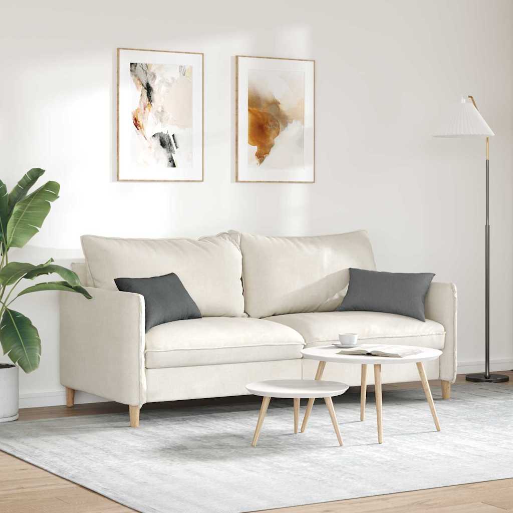 Coussins de canapé 2 pcs Gris foncé 50 x 30 cm tissu vidaXL - 5
