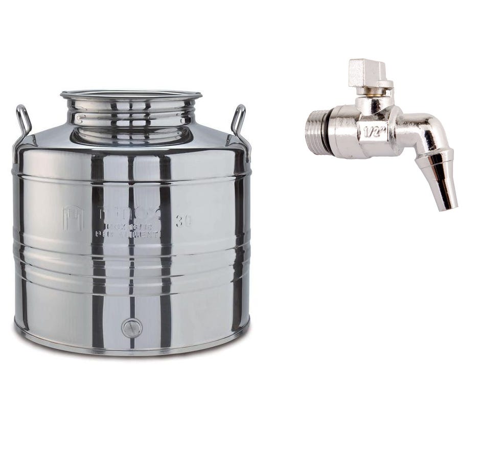 Contenitore Per Olio Con Filtro In Acciaio Inox 304 - 2 Litri Per Cucina - Foto 4