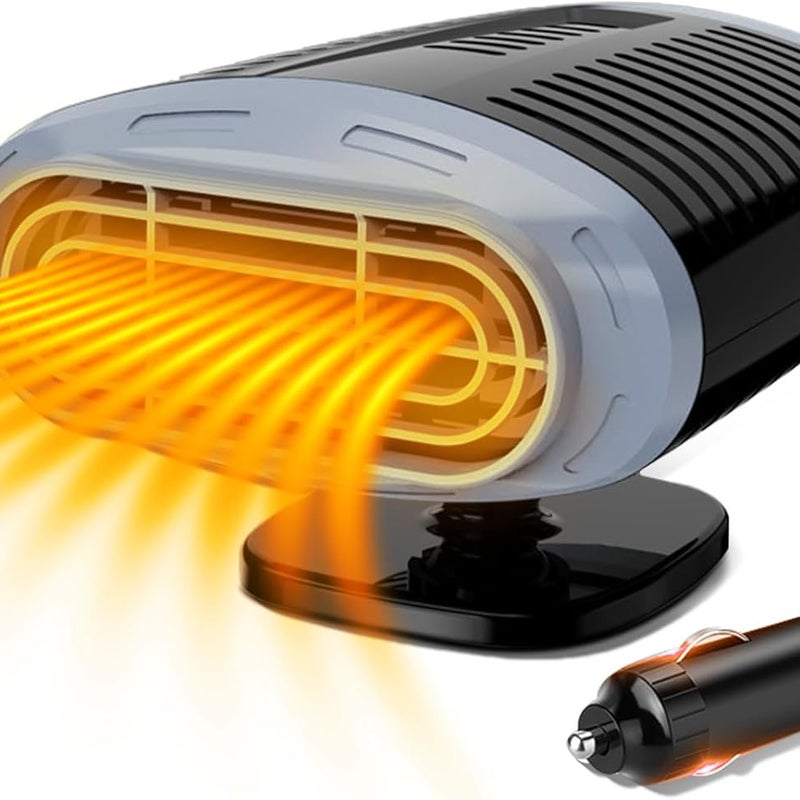 szt. 12 V 150 W ogrzewacz samochodowy, przenośny ogrzewacz samochodowy 12 V z funkcją odmgławiania zapalniczki