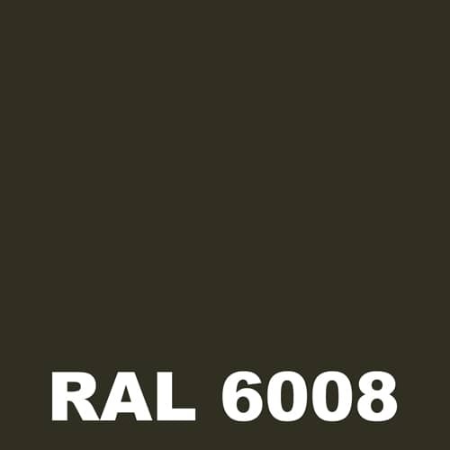 Peinture Antiderapante - Metaltop - Vert brun - RAL 6008 - Pot 15L - 2