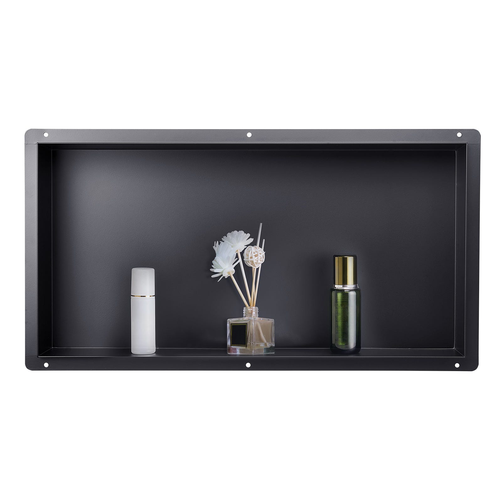 Nicchia doccia da incasso SucceBuy 300 x 600 x 100 mm, acciaio inox 304 ...