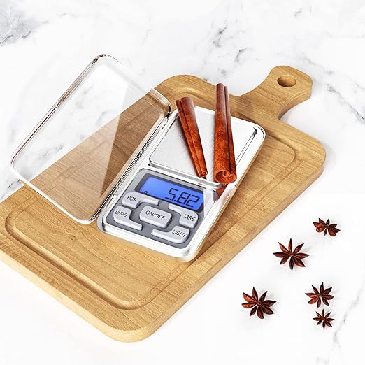 Cuisine Precision, 0.01g-500g, Mini Alimentaire Multifonctionnelles avec Affichage Led et Fonction , Balance Electronique Pou - 3