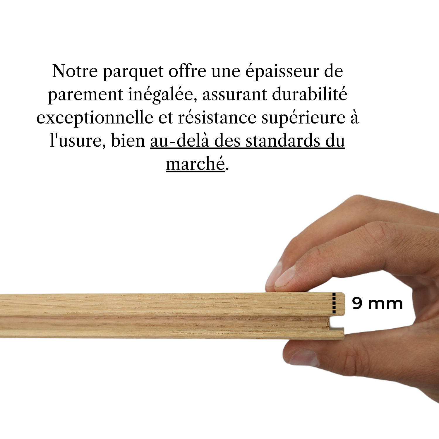 Lames PVC 6.5mm à clipser Bâtons rompus arezzo 12*60 cm - Réflex Boutique - 5