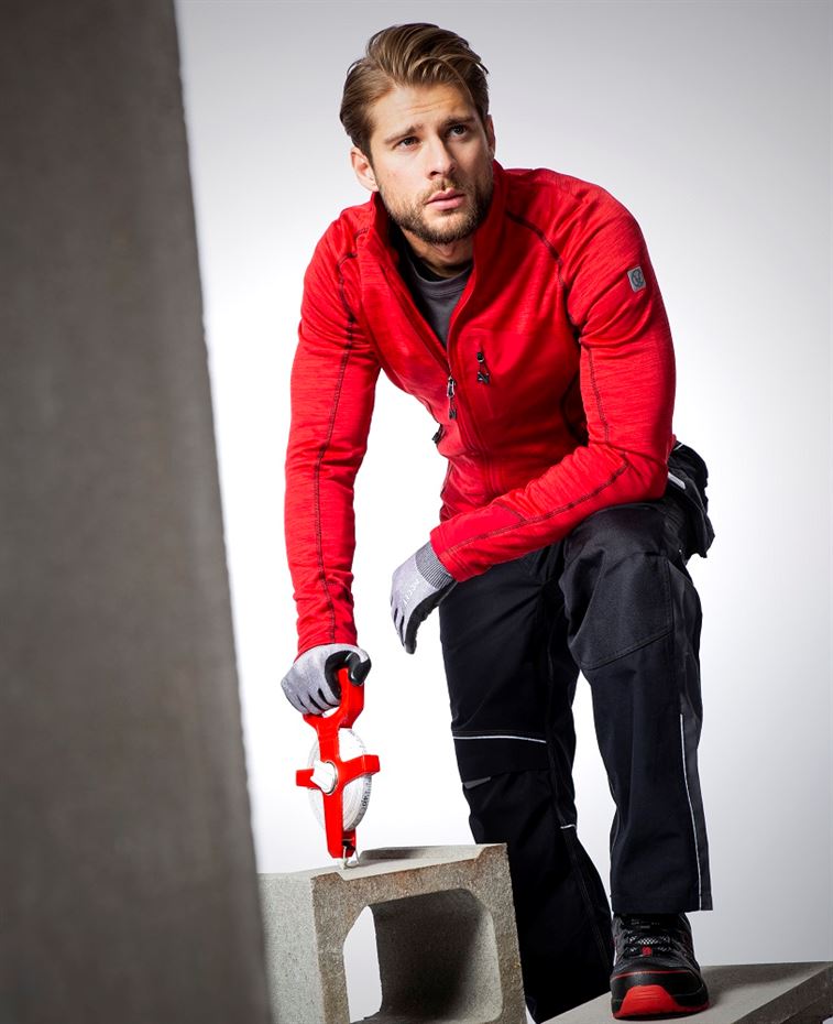 Sweat-shirt à capuche zippé Kariban Rouge 3XL | Leroy Merlin