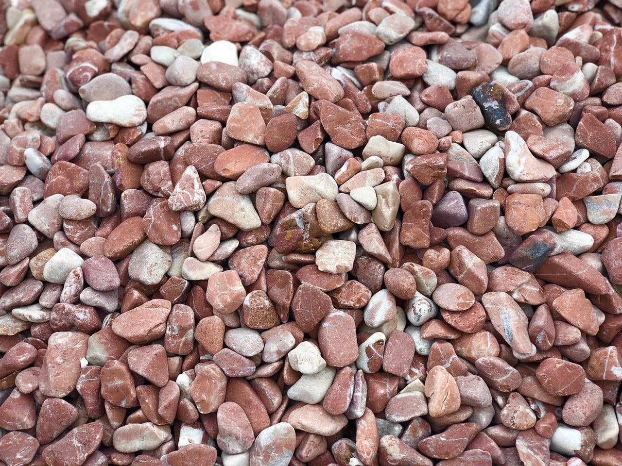 Canto rodado Rojo Saco 20 kg. / 24-40 mm - 2