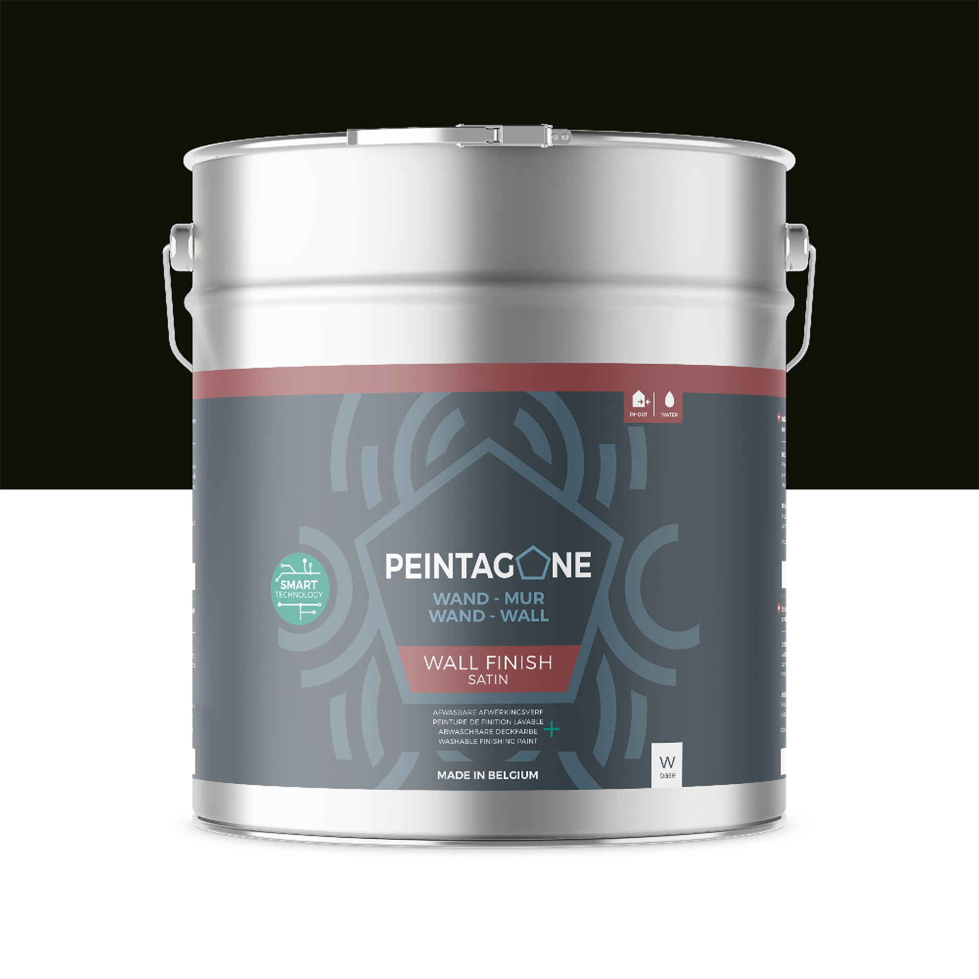 Peinture de finition ultralessivable pour murs int. & ext. - Wall ...