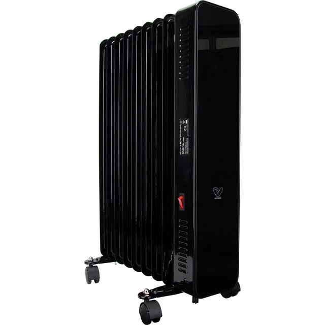 Radiateur mobile bain d'huile CosyOil 2000W - façade verre trempé - Voltman