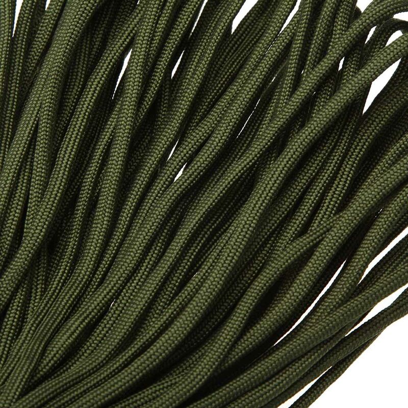 305M / 100Ft 7 Brins Corde De Parachute Corde Longe Outil De Survie D'Urgence En Plein Air, Verte,2pcs - 5