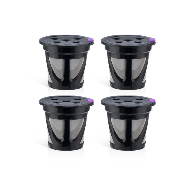 Viitech Cialde riutilizzabili ricaricabili in capsule di caffè, 3 pezzi Viitech Cialde riutilizzabili ricaricabili in capsule di caffè, 3 pezzi