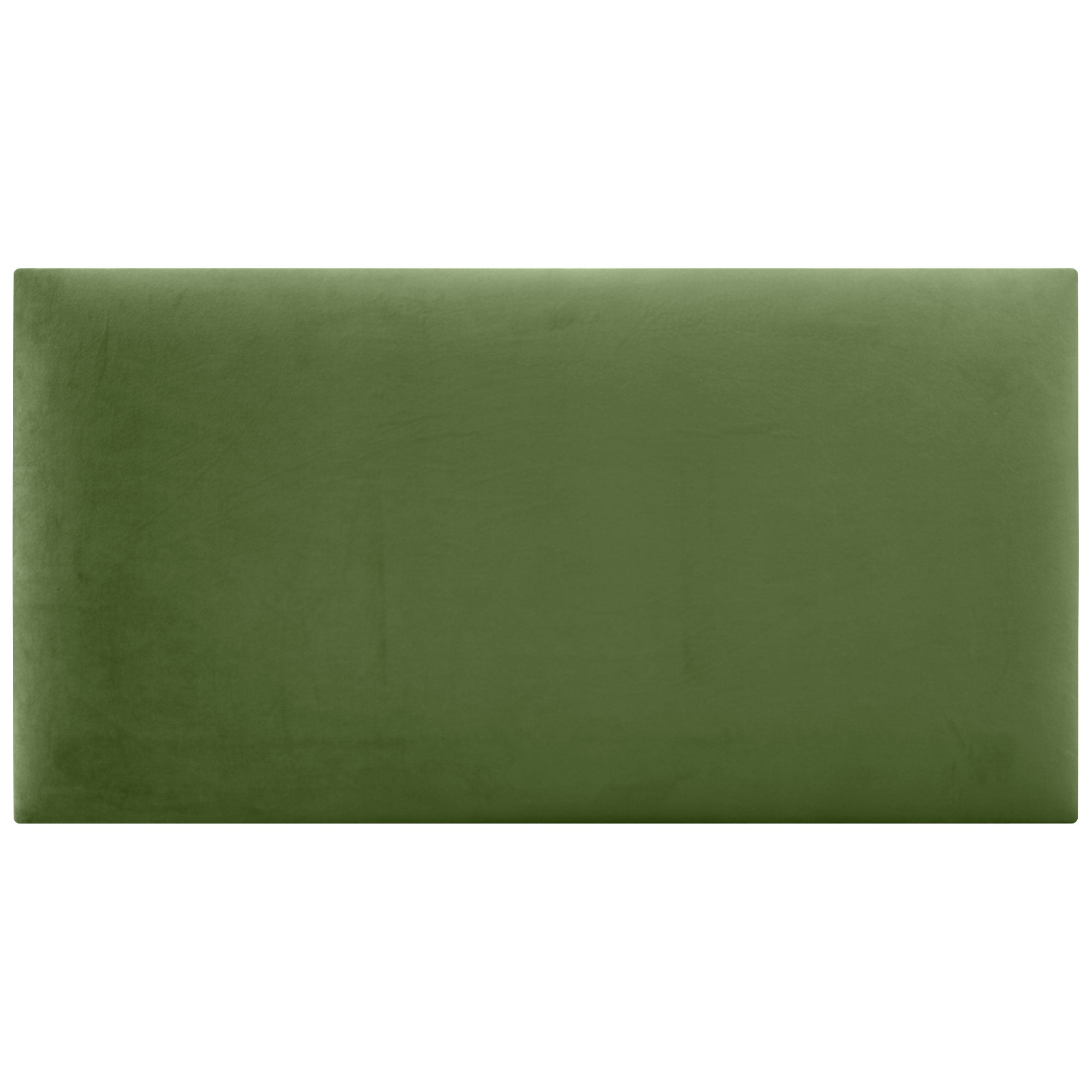 DHOME Testiera in Velluto Liscio Camera da letto Imbottita con Testiera Imbottita Moderna di Fascia Alta (Verde Giungla, 80x50cm) - 3