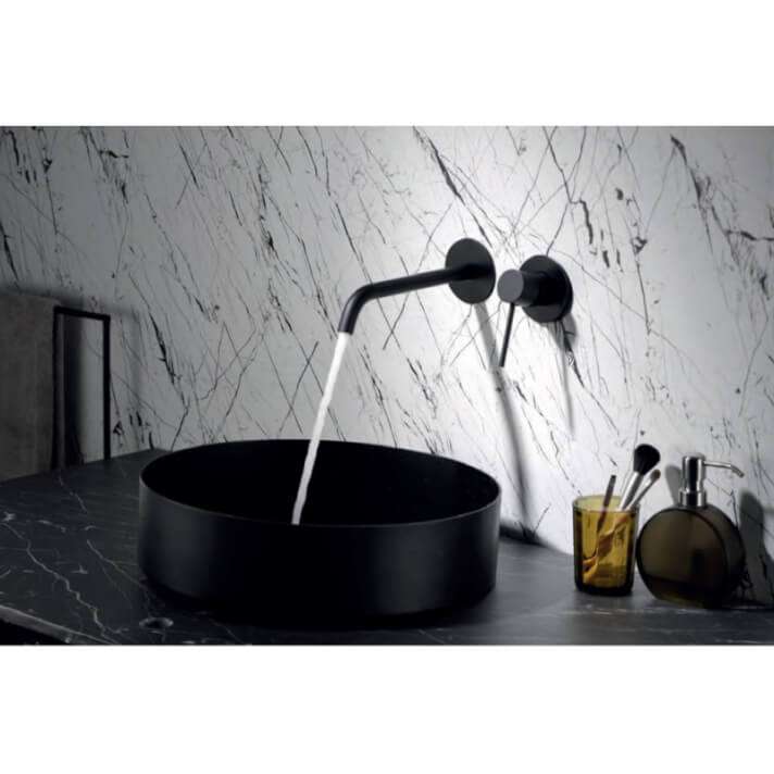 Mice Grifo empotrado monomando de lavabo con montaje a la pared