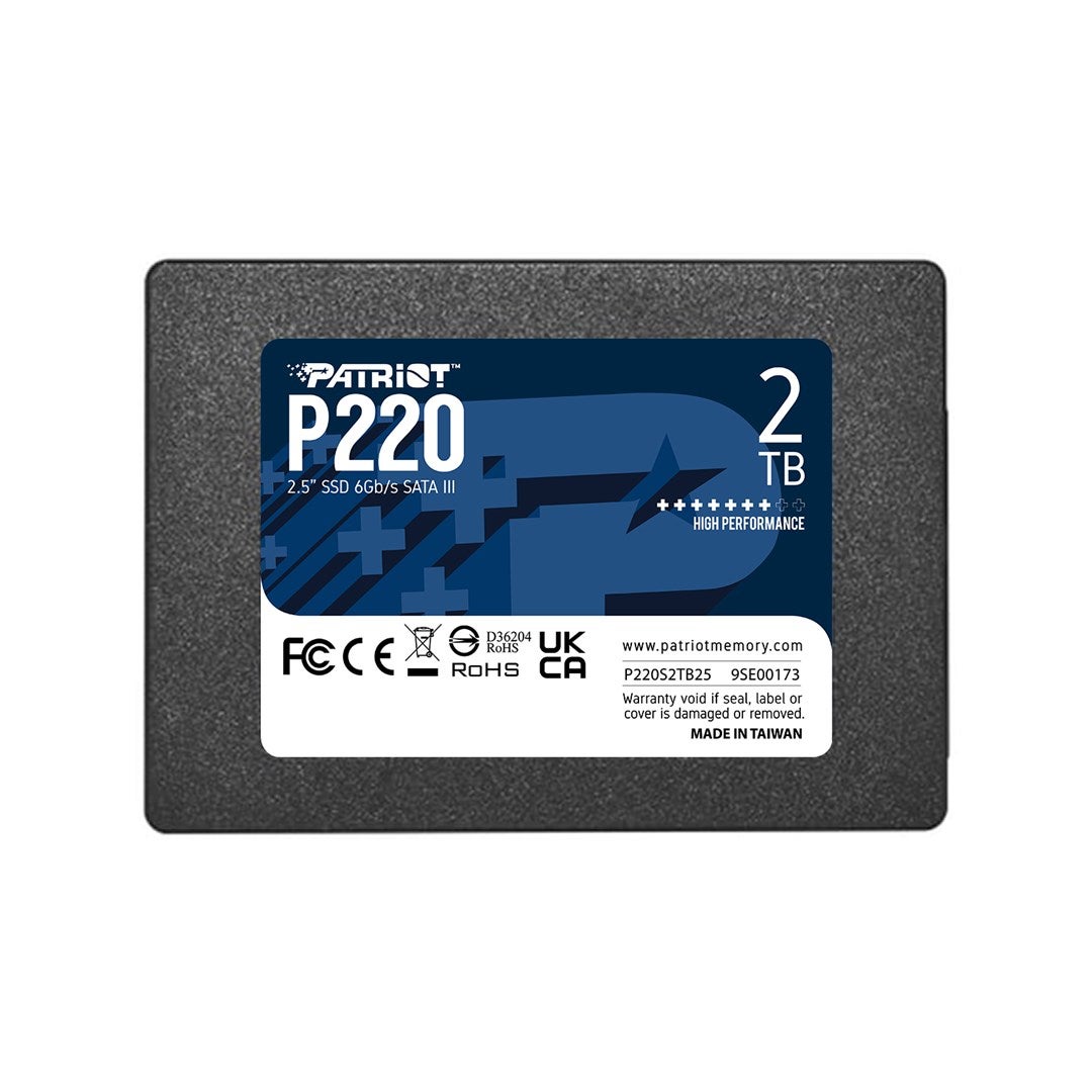 Memoria patriot p220 de 2 tb y 2,5 serial ata iii