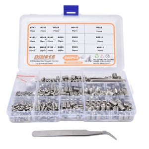 KUBOWAI 360 Pezzi Set Viti Per Computer Portatili PC, Viti Nero Per Accessori Per Riparazione PC - Foto 14