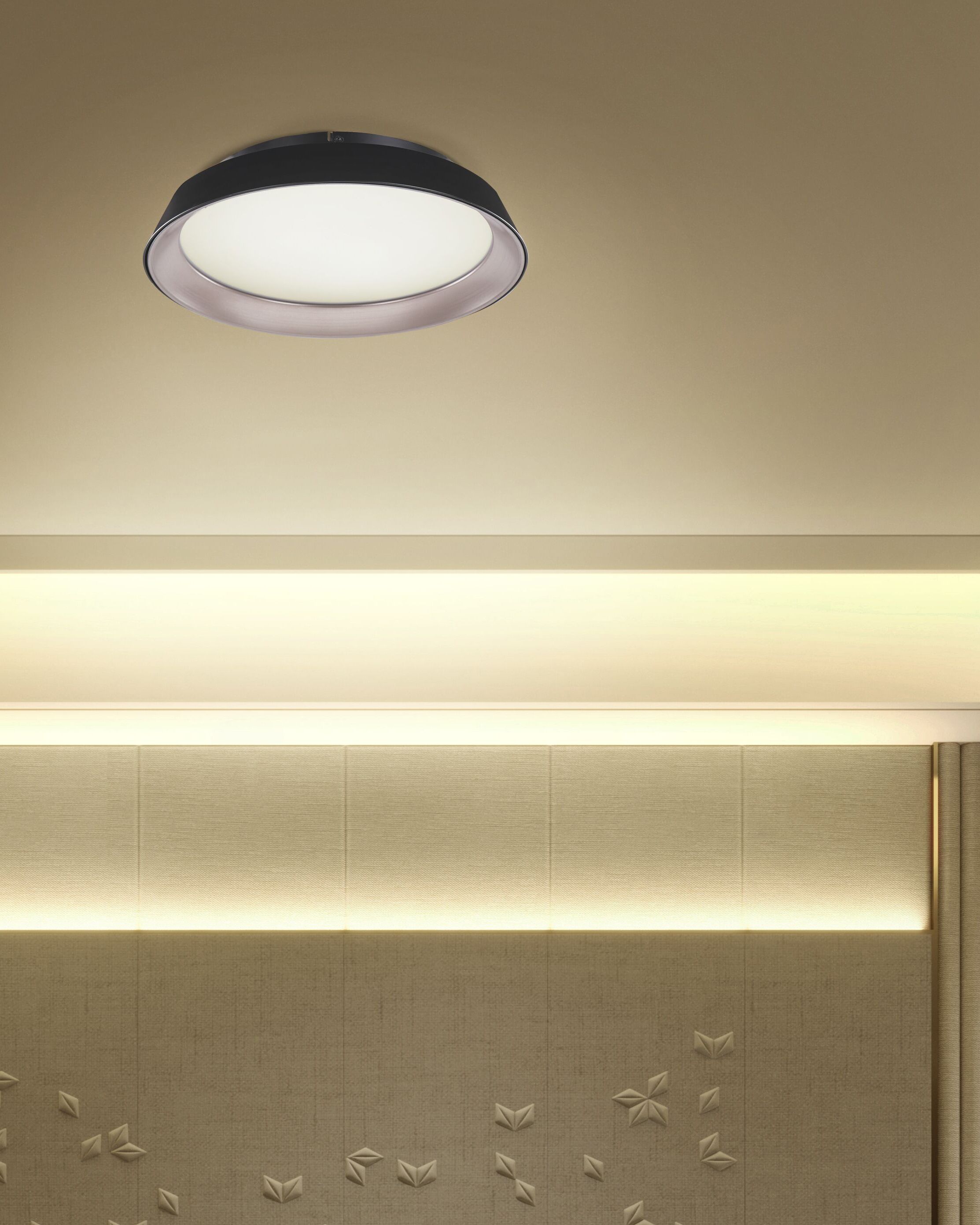 Lampadario a LED BILIN Metallo Nero - 2