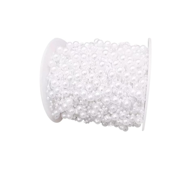 Anstore 15M Guirlande de Perles pour Sapin de Noël, Collier de Perles