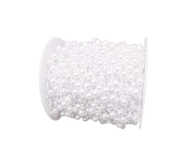 Anstore 15M Guirlande de Perles pour Sapin de Noël, Collier de Perles Anstore 15M Guirlande de Perles pour Sapin de Noël, Collier de Perles