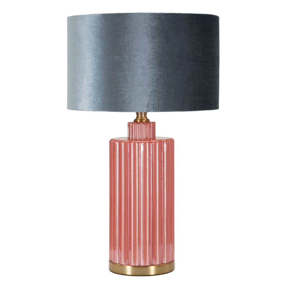 Lampa Stołowa Etta, Metal, Niebieski, Seven Design