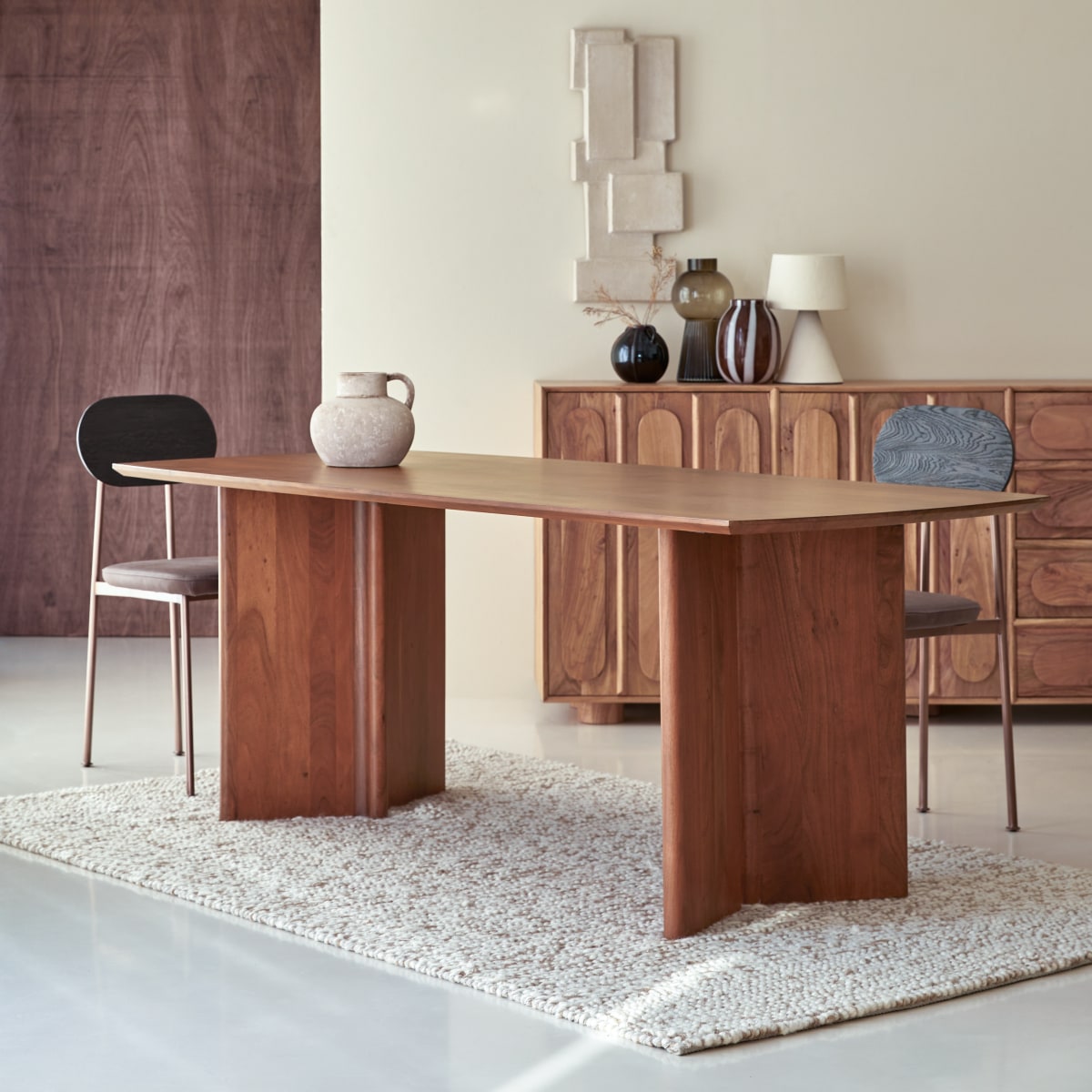 Tikamoon Tavolo Pieghevole Acacia Tikamoon Tavolo In Legno Di